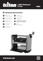 Triton TPT 125 Instrucciones De Uso Y De Seguridad