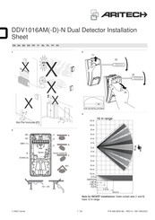 Aritech DDV1016AM-N D Folleto De Instrucciones