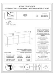 MARCKERIC 17162 Instrucciones De Montaje