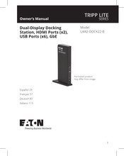 Eaton TRIPP LITE U442-DOCK22-B Manual Del Propietário