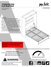 mr.Kate 7769339COM Instrucciones De Montaje