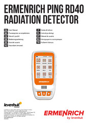 Levenhuk Ermenrich Ping RD40 Guia Del Usuario