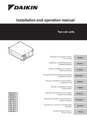 Daikin FWE10FF Manual De Instalación Y Funcionamiento