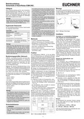 EUCHNER ESM-2H202 Manual De Instrucciones