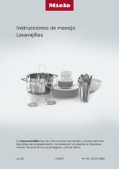 Miele G 5590 SCVi SL Active Instrucciones De Manejo