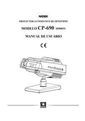 Nidek CP-690 advanced Manual De Usuario