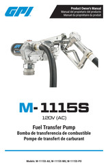 GPI M-1115S Manual Del Propietário