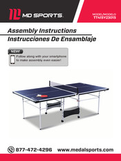 MD SPORTS TT415Y23015 Instrucciones De Ensamblaje