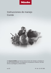 Miele KFN 4799 DDE Instrucciones De Manejo