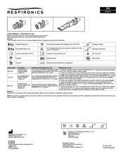 Respironics 6063-00 Instrucciones De Uso