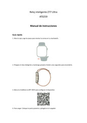 tekkiwear AT0259 Manual De Instrucciones