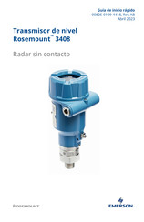 Emerson Rosemount 3408 Guia De Inicio Rapido