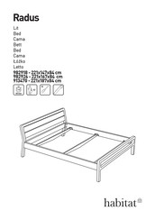 Habitat Radus 913470 Instrucciones De Montaje