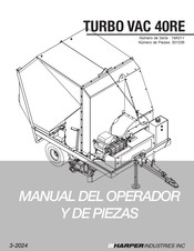 Harper TURBO VAC 40RE Manual Del Operador