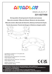 Aosom AIYAPLAY 331-027V00 Instrucciones De Montaje