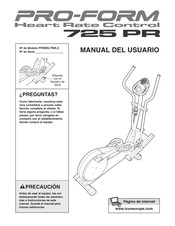 Pro-Form PFMSEL7995.0 Manual Del Usuario