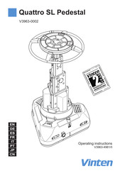 Vinten Quattro SL Pedestal Manual De Instrucciones