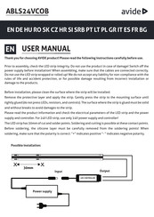 avide ABLS24VCOB Manual Del Usuario