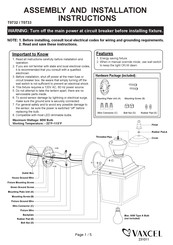 Vaxcel T0733 Instrucciones De Ensamblaje