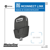 Motorline professional MCONNECT LINK Manual De Usuario/Instalador