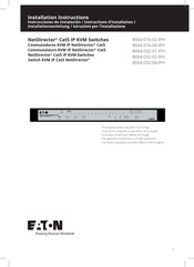 Eaton NetDirector B064-032-01-IPH Instrucciones De Instalación