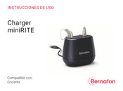 Bernafon Charger miniRITE Instrucciones De Uso