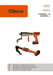 Cleco CellCore CCBPWN2000D8 Manual De Instrucciones
