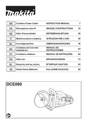 Makita DCE090 Manual De Instrucciones