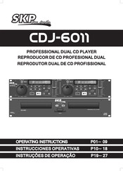 SKP Pro Audio CDJ-6011 Instrucciones Operativas