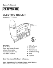 Craftsman 968563 Manual Del Usuario