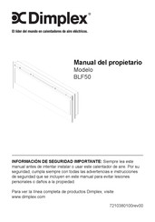 Dimplex BLF50 Manual Del Propietário