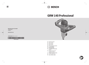 Bosch GRW 140 Professional Manual Original