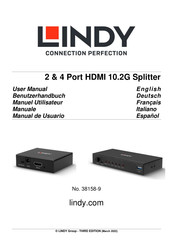 Lindy 38158-9 Manual De Usuario