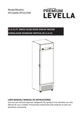 Premium levella PFV127DX Manual De Instrucciones