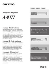 Onkyo A-9377 Manual De Instrucciones