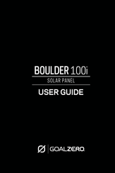 GOAL ZERO BOULDER 100i Manual De Instrucciones