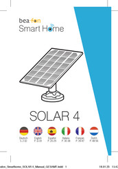 Bea-fon Smart Home SOLAR 4 Manual