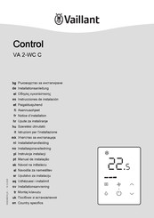 Vaillant 0010035096 Instrucciones De Instalación