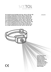 SIXTOL SX3205 Instrucciones De Uso