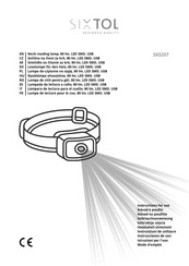 SIXTOL SX3207 Instrucciones De Uso