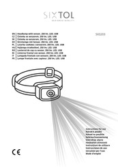 SIXTOL SX3203 Instrucciones De Uso