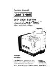 Craftsman LaserTrac 320.48249 Manual Del Propietário