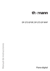 thomann DP-275 GP BP Manual De Instrucciones