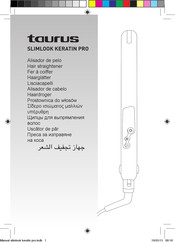 Taurus SLIMLOOK KERATIN PRO Manual De Instrucciones