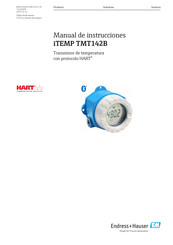 Endress+Hauser Hart iTEMP TMT142B Manual De Instrucciones