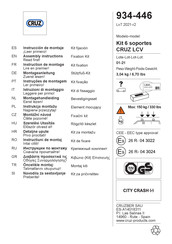 CRUZ LCV Instrucciones De Montaje