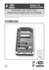 Celinsa CR-17 Manual De Instrucciones