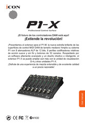 ICON ProAudio P1-X Manual De Instrucciones