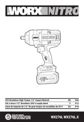 Worx Nitro WX276L Manual Del Usuario