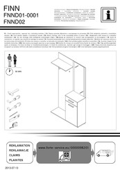 Forte FINN FNND01-0001 Instrucciones De Montaje